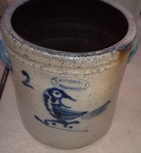 2 Gallon Hermann Milwaukee WI Bird Crock